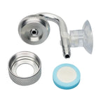 Aquarium CO2 Diffuser & Bubble Atomizer (Suction Cup, Planted Tank)