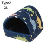 Cozy Small Pet Sleeping Bed — Warm Flannel Nest for Hamsters & Rabbits