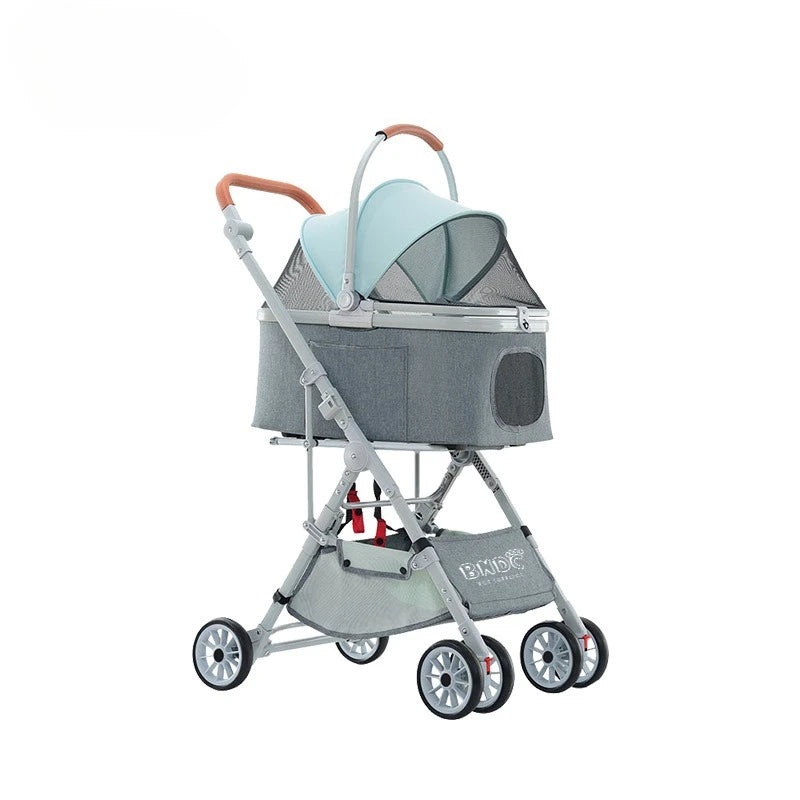 MAXFOR Luxury Washable Pet Stroller for Cats & Dogs up to 25 kg — Foldable