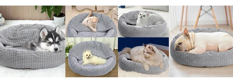 Orthopedic Round Pet Bed