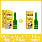 Anti-Flea Treatment Drops for Cats & Dogs (Tick & Lice Remover, Multi-Size)