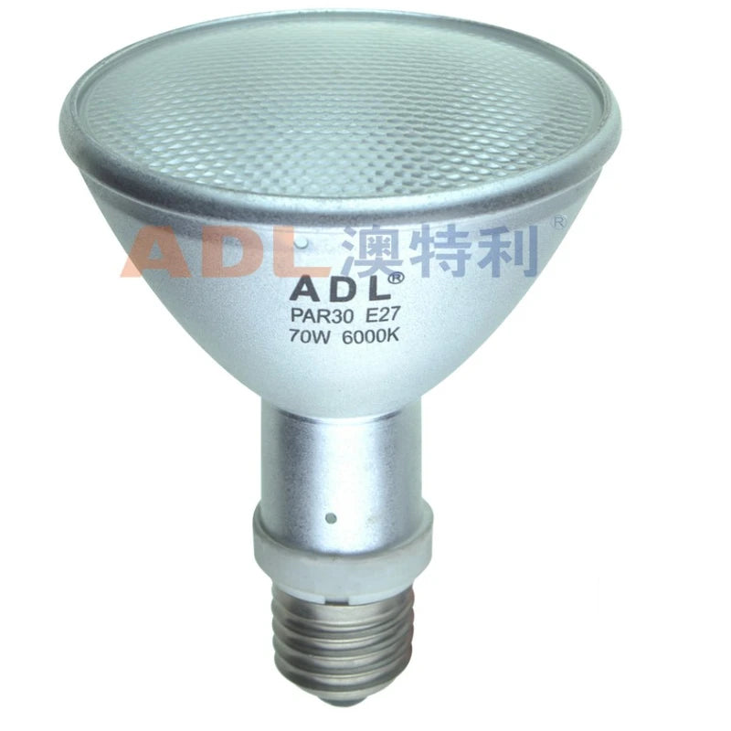 PAR30 Metal Halide Reptile Lamp — UVA/UVB Basking Bulb, 35W-70W