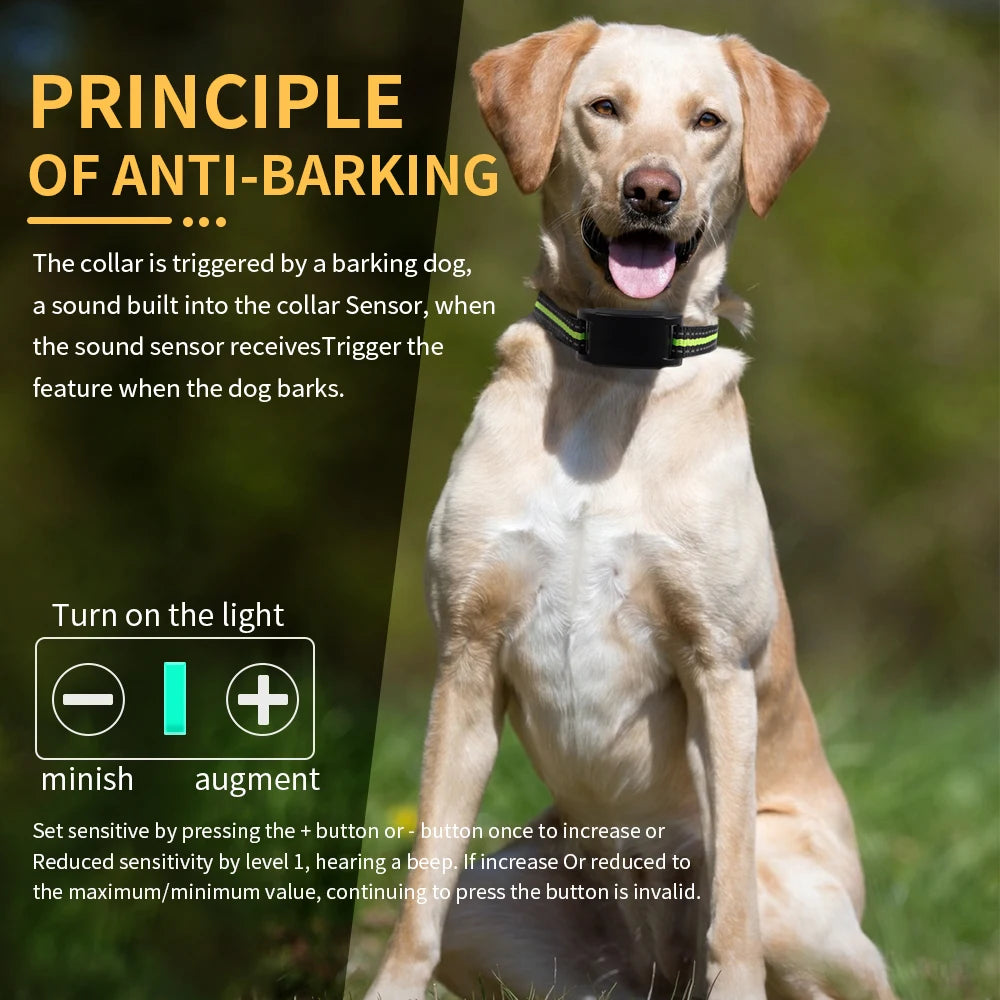 Automatic Anti-Bark Training Collar