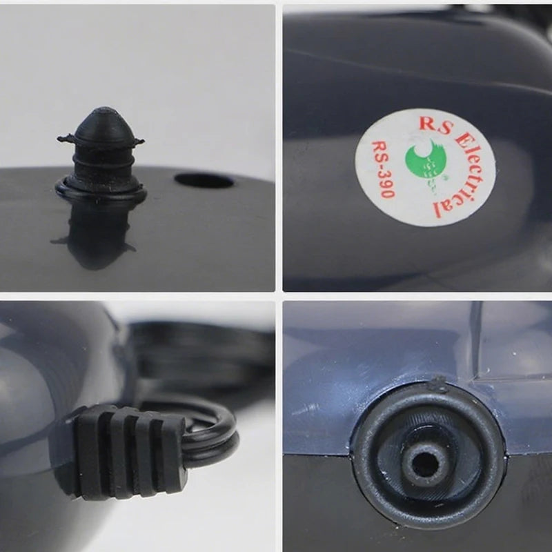 Ultra-Silent Aquarium Air Pump (3W/5W, 220V, Portable Oxygenator)