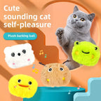 Touch-Activated Sound Cat Toy — Bite-Resistant Frog, Bird, Cricket & Mouse Sounds