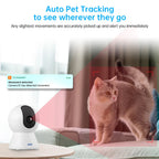 KERUI 4K WiFi Tuya Smart Camera for Pets with Night Vision