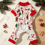 Christmas Four-Legged Dog Outfit (Gingerbread, Snowman & Santa)