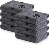 Quick-Drying Microfiber Dog Towel — Super Absorbent Bath Towel