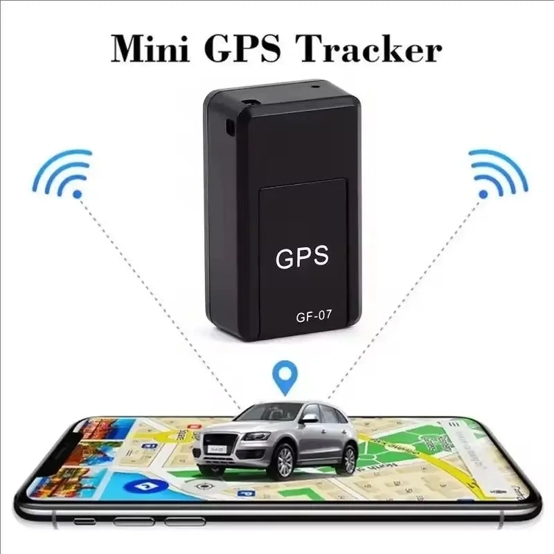 Mini Magnetic GPS Tracker with Geo-Fence for Cars & Pets