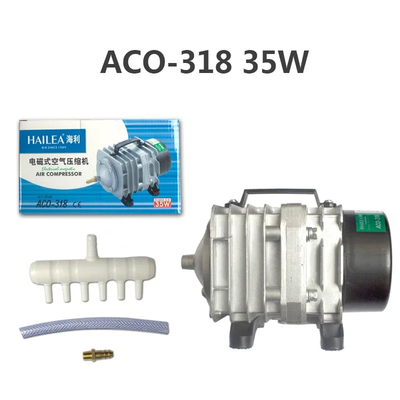 Electromagnetic Aquarium Air Pump (ACO-208/308/318, Koi Pond Aerator)