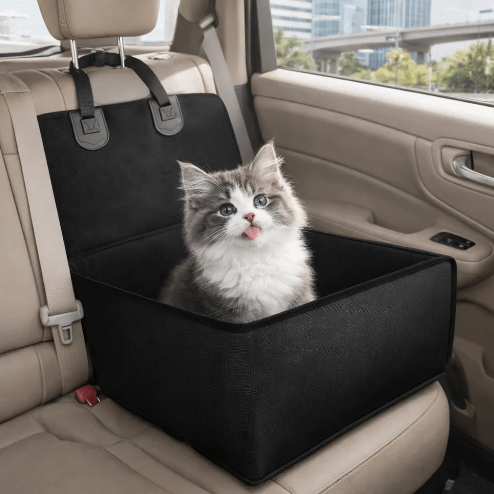 Scratch-Proof Dog Car Seat Cover (Non-Slip, Waterproof)