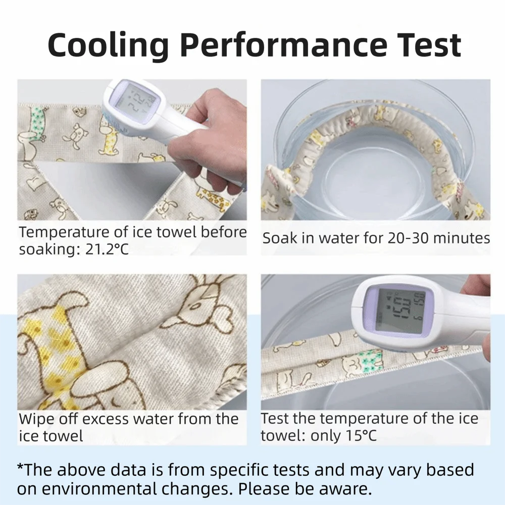Pet Cooling Ice Scarf 2-Pack (Adjustable, Breathable, Reusable, Neck Ring)