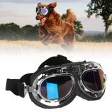 Oversized Dog Eye Visor Goggles (UV-Blocking, Wind Proof, Harley Style)
