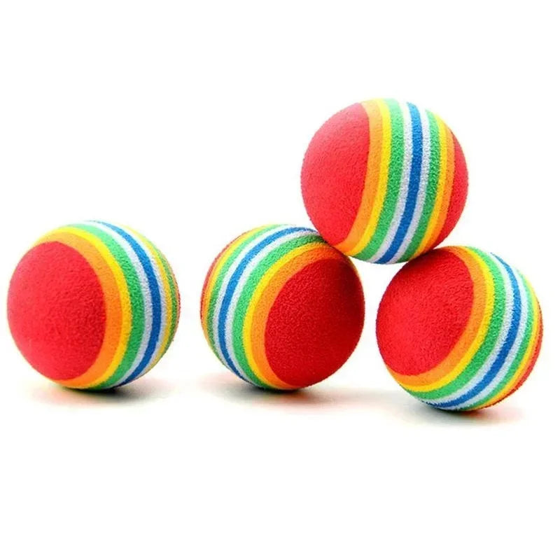 Soft Foam Cat Play Balls (10-Pack)