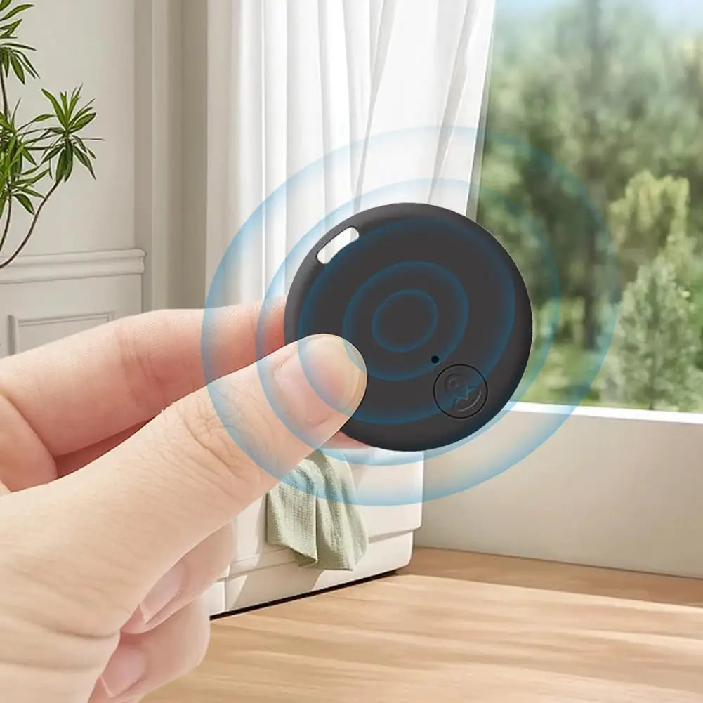 Round Mini Bluetooth 5.0 Anti-Loss Tracker for Dogs, Cats & Keys