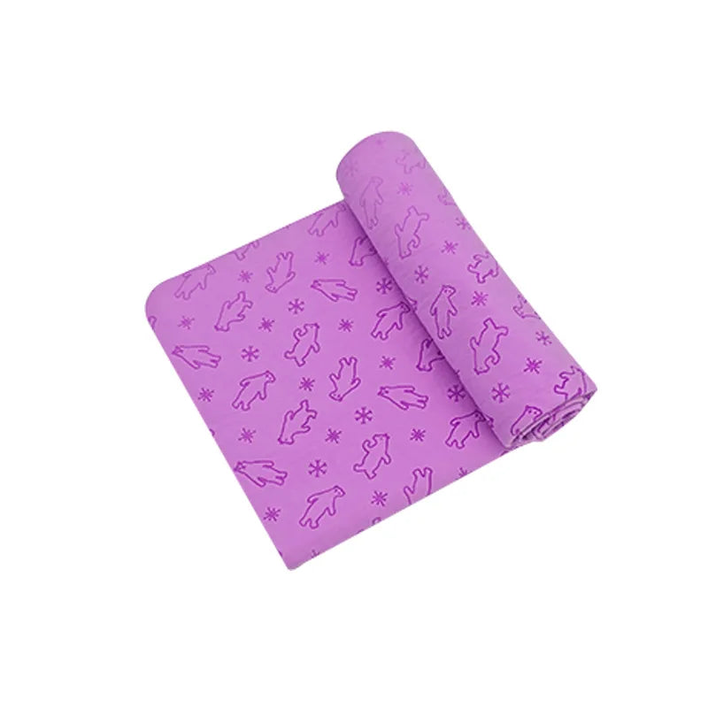 Imitation Deerskin Pet Drying Towel — Large Absorbent Quick-Dry Towel