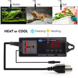 Digital Terrarium Thermostat — LED Controller with Waterproof Probe