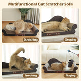 26-Inch Cardboard Cat Scratching Board Lounge Pad