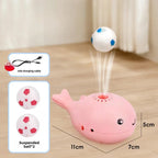 USB-Powered Floating Ball Cat Toy — Hovering Cartoon Design for Active Play