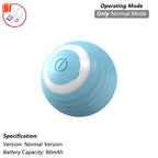 Mouse-Imitating Rolling Ball Cat Toy