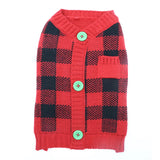 Christmas Holiday Sweater Coat for Chihuahua & Teddy Dogs