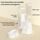 2-in-1 Hamster Feeder — Leak-Proof Food & Water Station