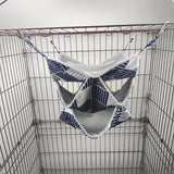 Sugar Glider Hammock — Warm Layered Hanging Bed for Small Pets