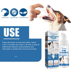 Pet Oral Foam Cleaner — Teeth Whitening & Tartar Remover for Dogs & Cats