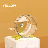 Silent Flying Saucer Exercise Wheel — Quiet Runner for Hamsters