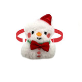 Snowman & Deer Christmas Bow Tie for Small Dogs (50 or 100 Pack)