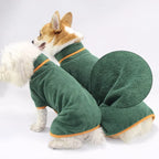 All-Over Wrap Bathrobe Towel for Large Dogs — Quick-Drying & Breathable