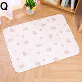 Washable Rabbit Floor Mat — Cotton Training Pad & Cage Liner