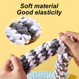 Braided Cotton Rope Toy — 60cm Chew & Climb Perch for Birds & Small Pets