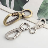 Swivel Locking Carabiner Clip — Auto-Lock Hook for Pet Leashes & Keychains