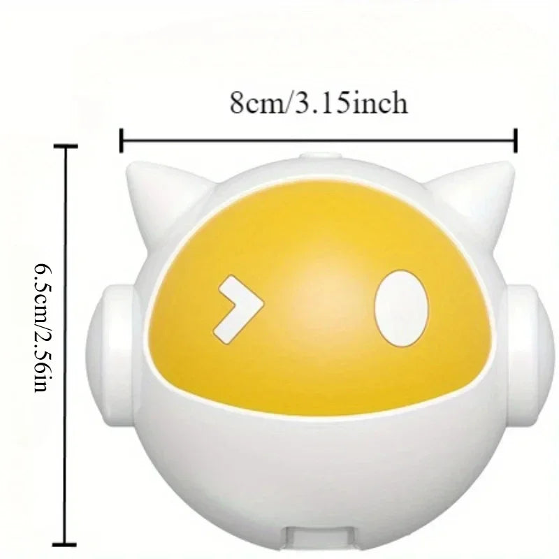 Electric Bouncing Hair Ball Cat Toy — Automatic Up-and-Down Motion for Solo Play