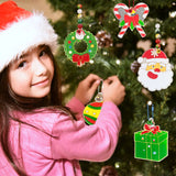 DIY Christmas Window Paint Art Kit (208-Piece Craft Set)