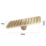 Natural Pine Chew Toys — Wooden Molar Toys for Small Pets