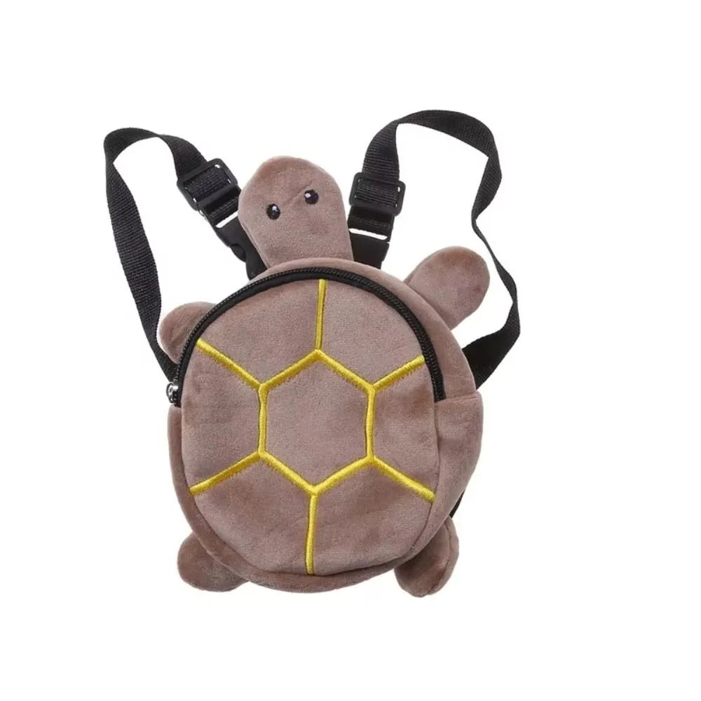Turtle-Shaped Dog Snack Backpack (Cartoon, Large Capacity, Adjustable)