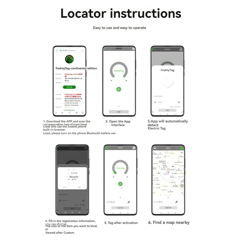 Waterproof IP65 Dog Tracker - Universal Collar Fit (Android & iOS)