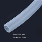 Aquarium Air Pump Oxygen Hose Tubing (4×6mm, 1–10m, Flexible Airline)
