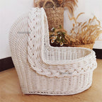 4-Wheel Pet Trolley Stroller with Detachable Carrier for Travel