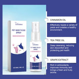 Pet Flea Repellent & Deodorizing Spray — Long-Lasting Liquid Formula