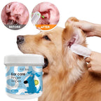 FURGLOW Finger Sleeve Ear Wipes — Gentle Daily Cleaning, 50-Count