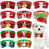 Christmas Dog Bowtie Bulk Pack (50 or 100 Pieces)