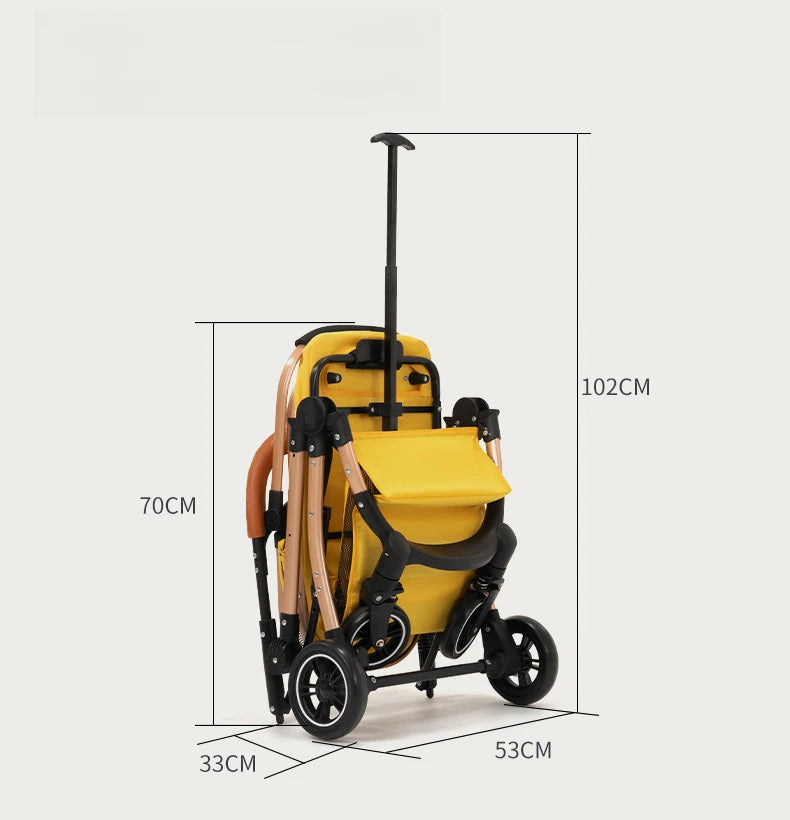 3-in-1 Pet Stroller with Car Seat (4-Wheel, Foldable, up to 36 lbs)