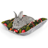 Rabbit Cuddle Bed — Plush Cushioned Lounger for Small Pets