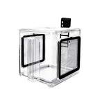 Acrylic Aquarium Isolation Breeding Box (Stainless Steel Mesh, Divider)