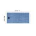 Embroidered Microfiber Pet Bath Towel — Soft, Absorbent, Doubles as Blanket