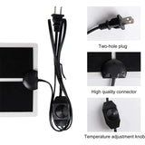 Adjustable Reptile Heat Mat — Under-Tank Terrarium Warmer, 5W–20W