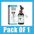Pet Herbal Cough Relief Drops (Throat Soothe, Immunity Boost, Cats & Dogs)